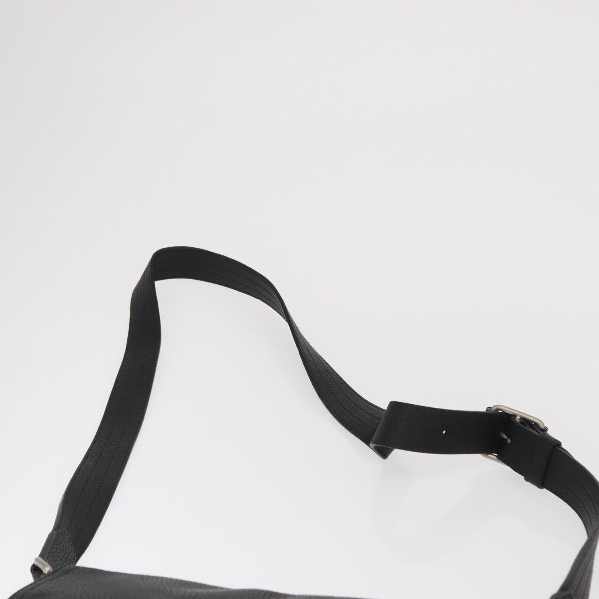 BALLY Shoulder Bag Leather Black