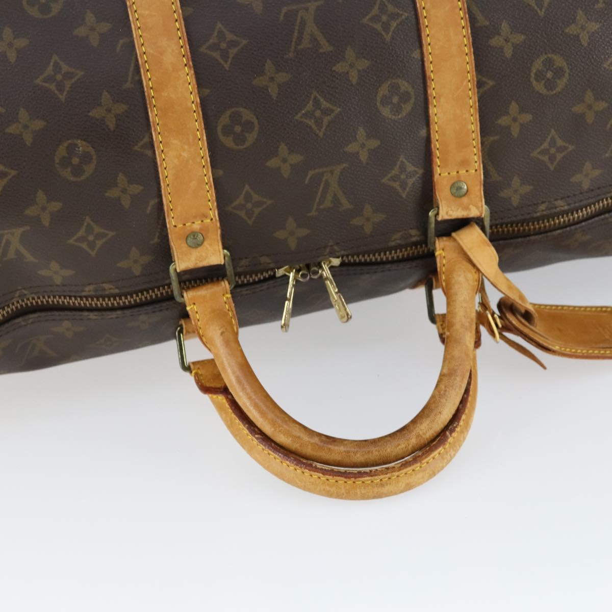 Louis Vuitton Monogram Keepall 55 Boston Bag M41424 LV