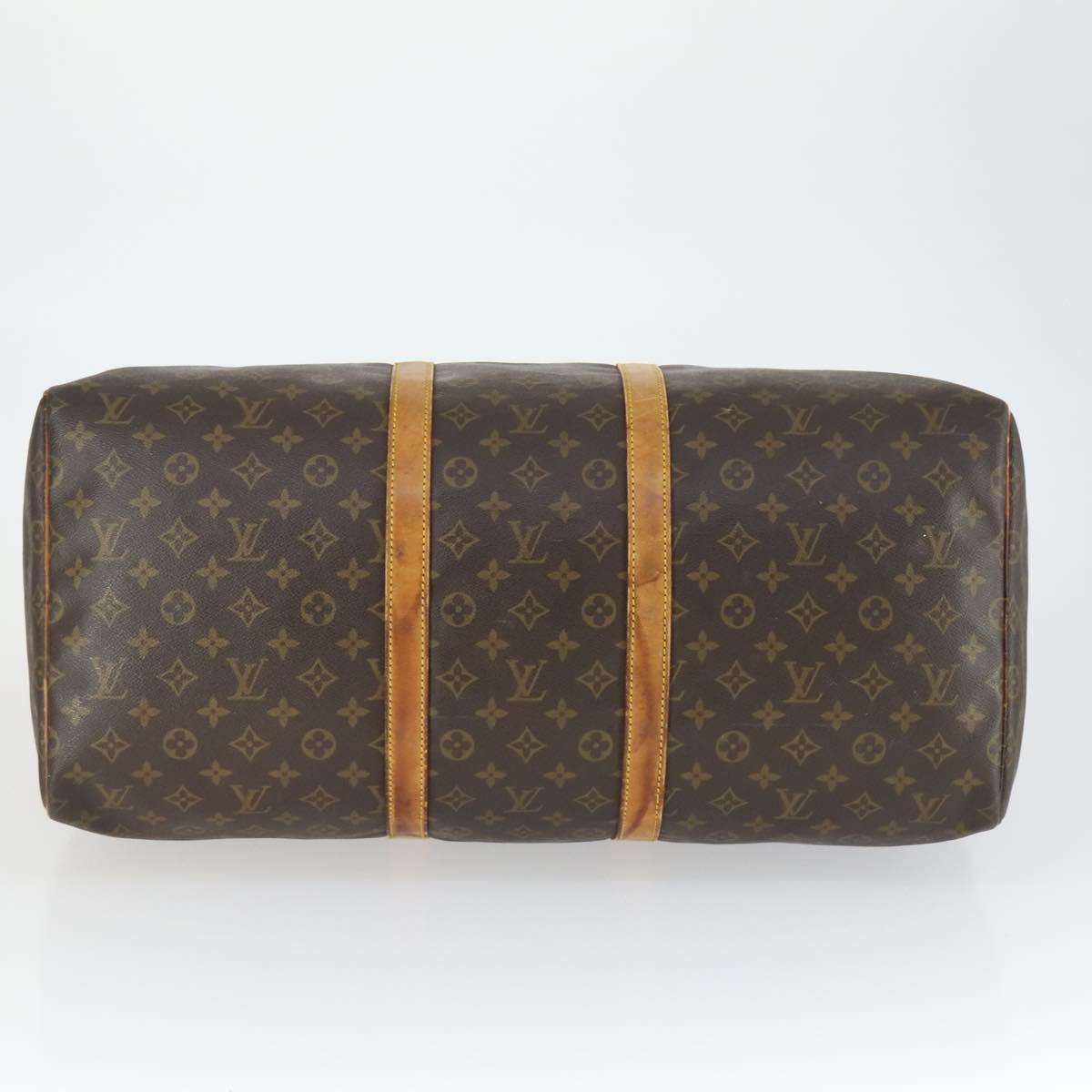 Louis Vuitton Monogram Keepall 55 Boston Bag M41424 LV