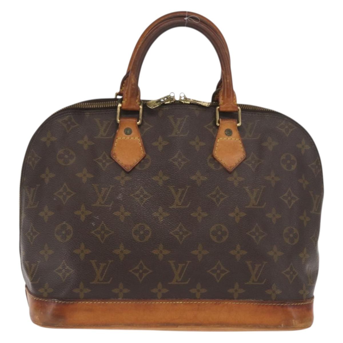 Louis Vuitton Monogram Alma Hand Bag M51130 LV