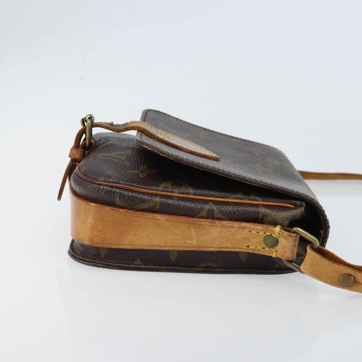Louis Vuitton Monogram Cartouchiere PM Shoulder Bag M51254 LV