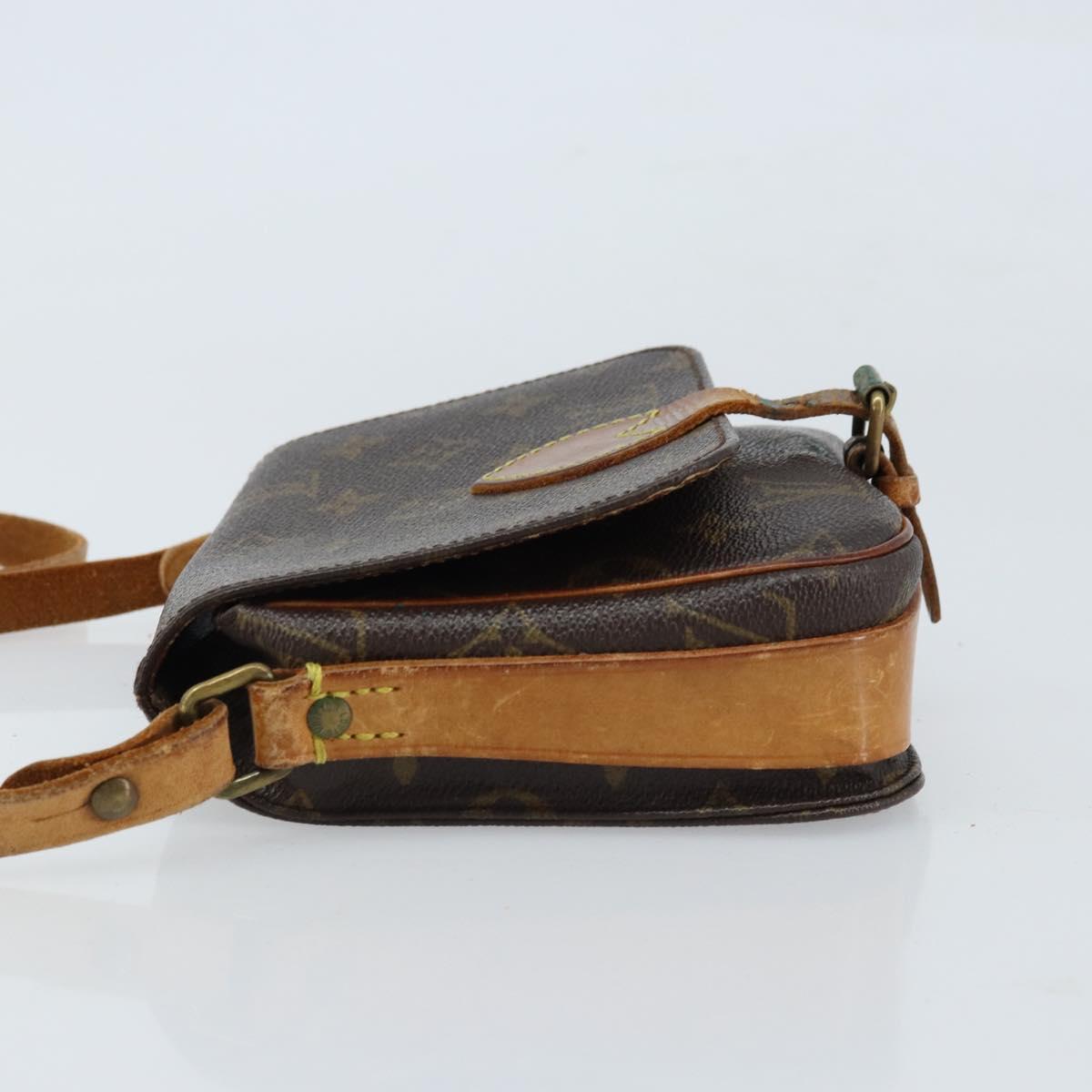 Louis Vuitton Monogram Cartouchiere PM Shoulder Bag M51254 LV