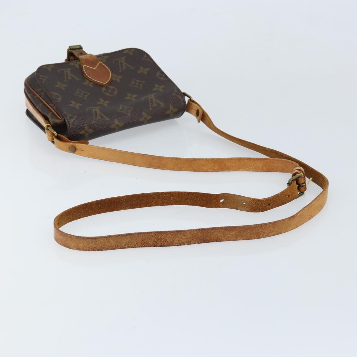 Louis Vuitton Monogram Cartouchiere PM Shoulder Bag M51254 LV