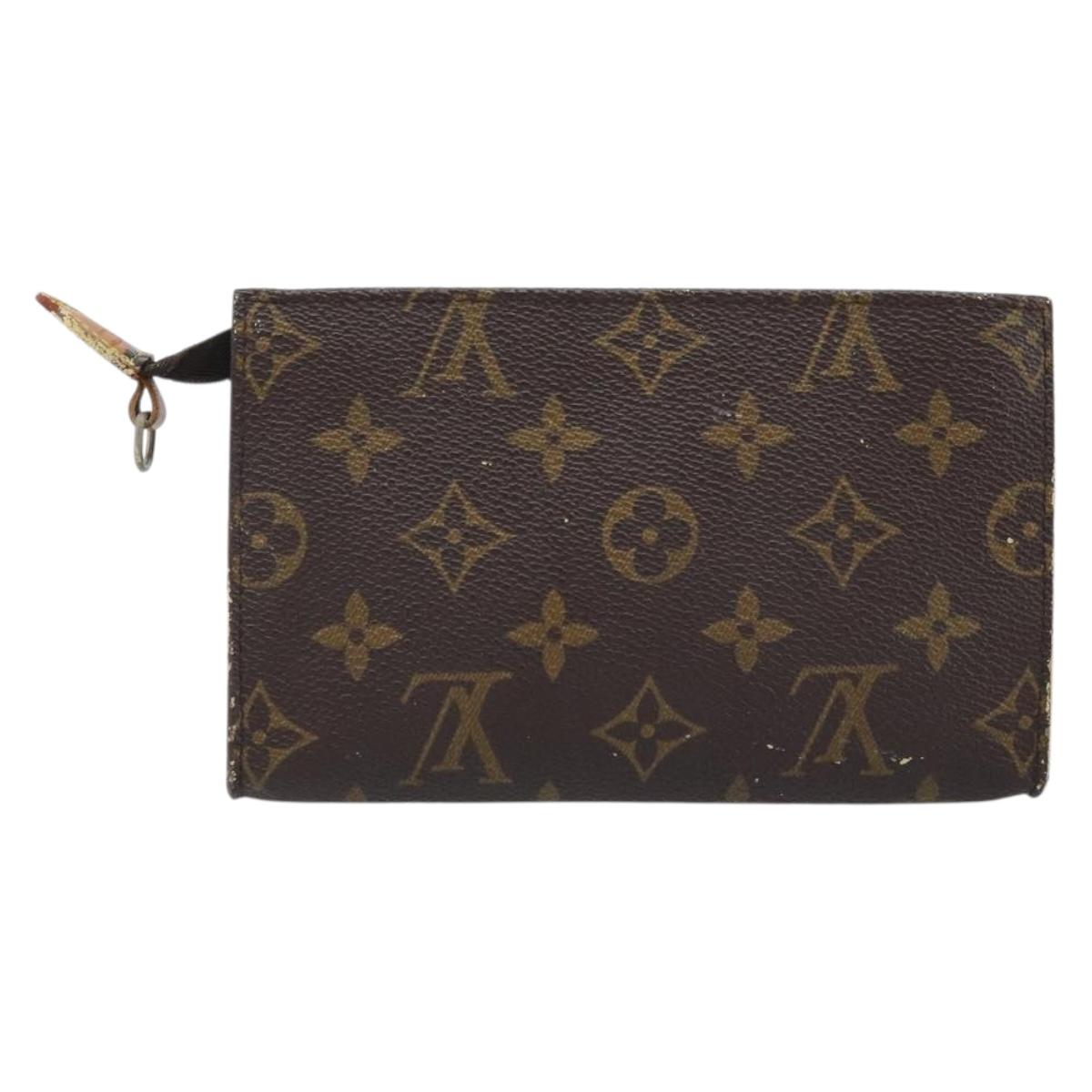 Louis Vuitton Monogram Bucket PM Accessory Pouch LV