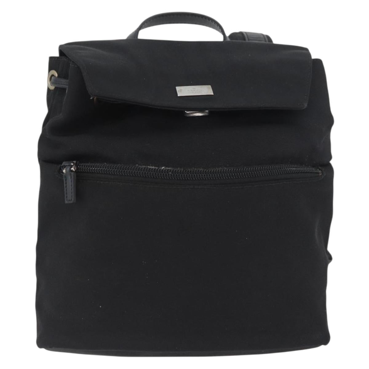 GUCCI Backpack Nylon Black Silver 003 0242