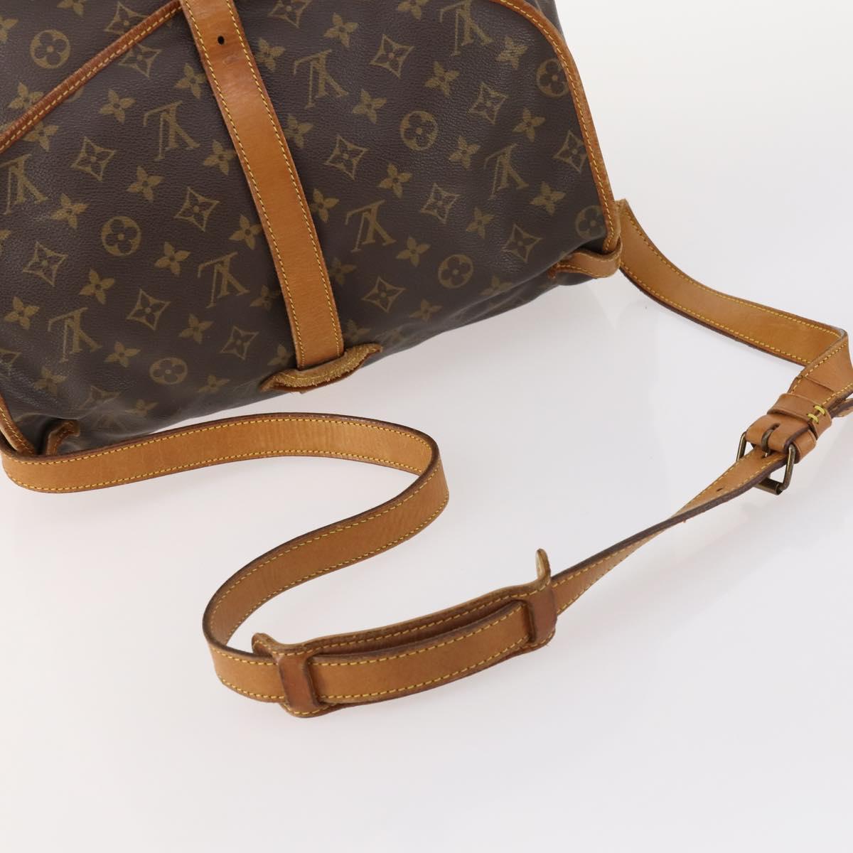 Louis Vuitton Monogram Saumur 35 Shoulder Bag M42254 LV