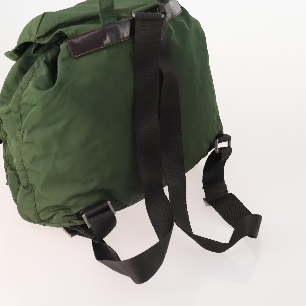 PRADA Backpack Nylon 5 Set Green Black
