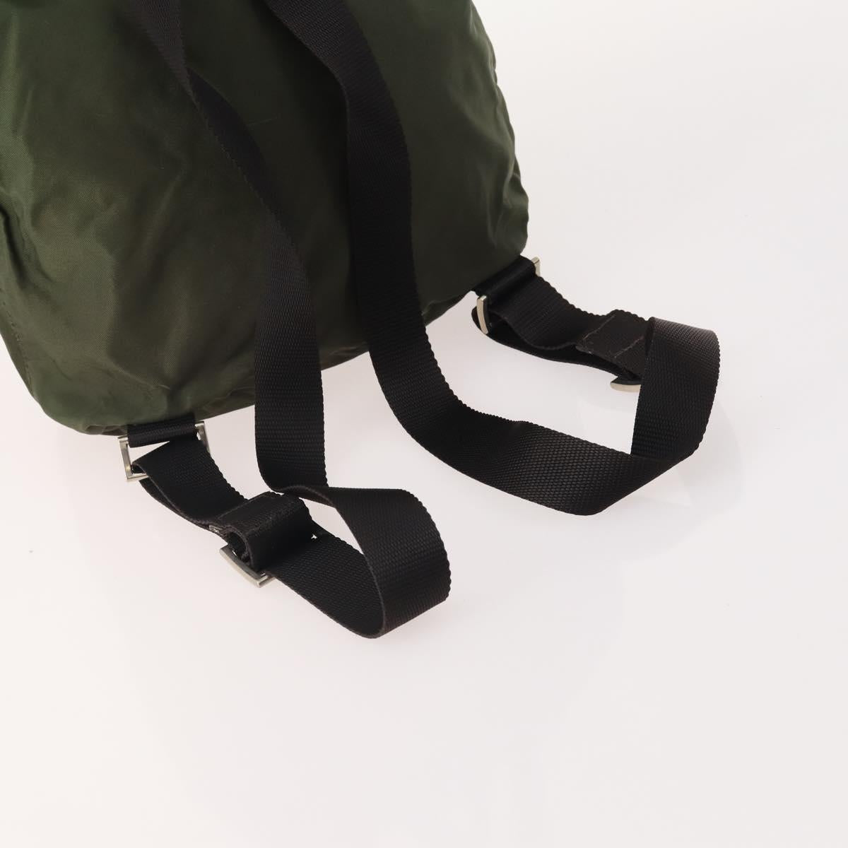PRADA Backpack Nylon 5 Set Green Black