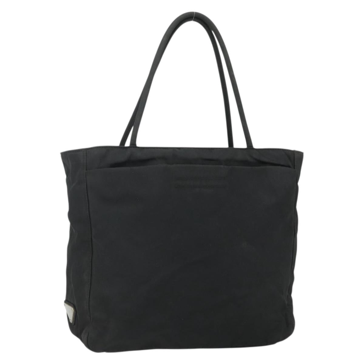 PRADA Tote Bag Nylon Black