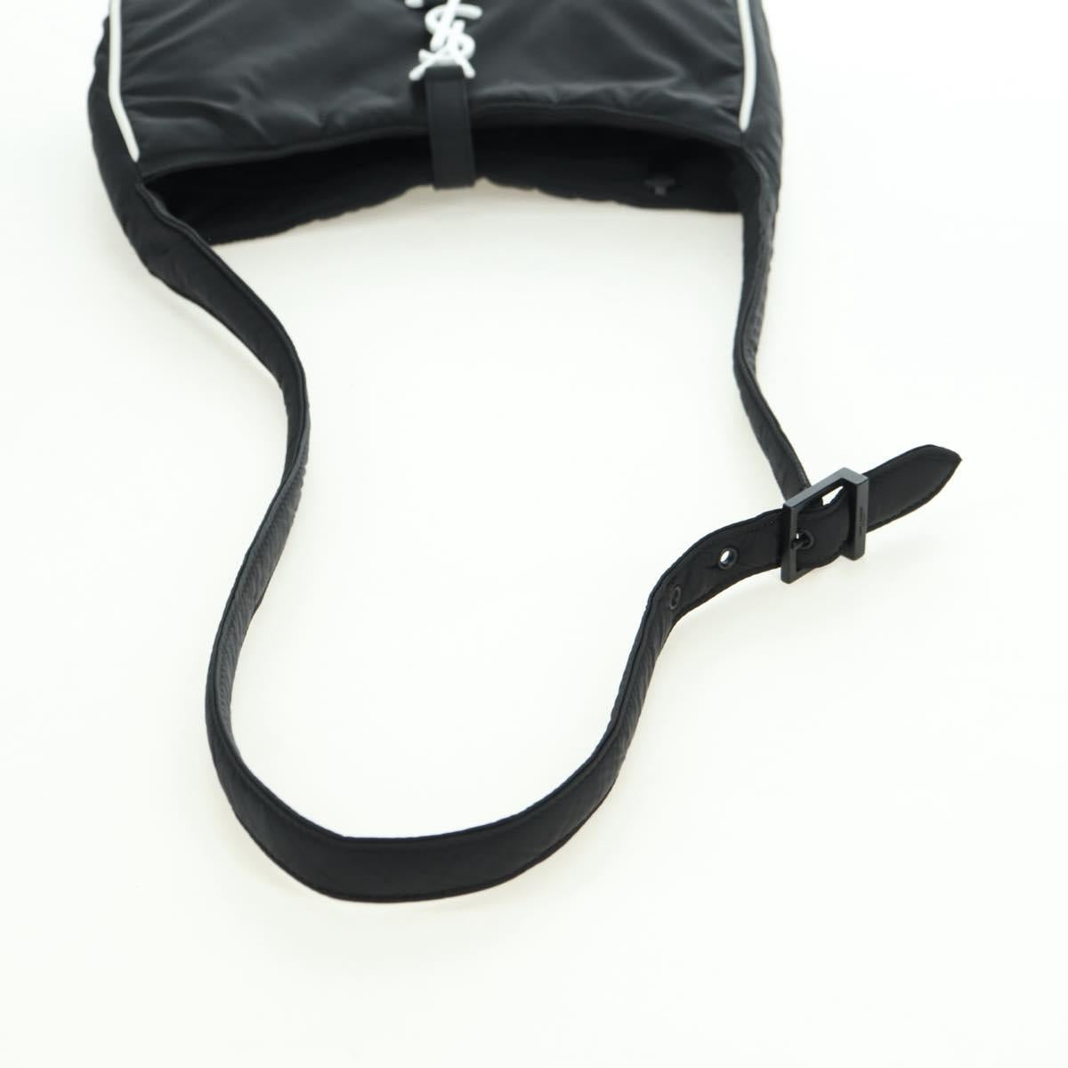 SAINT LAURENT Shoulder Bag Nylon Black