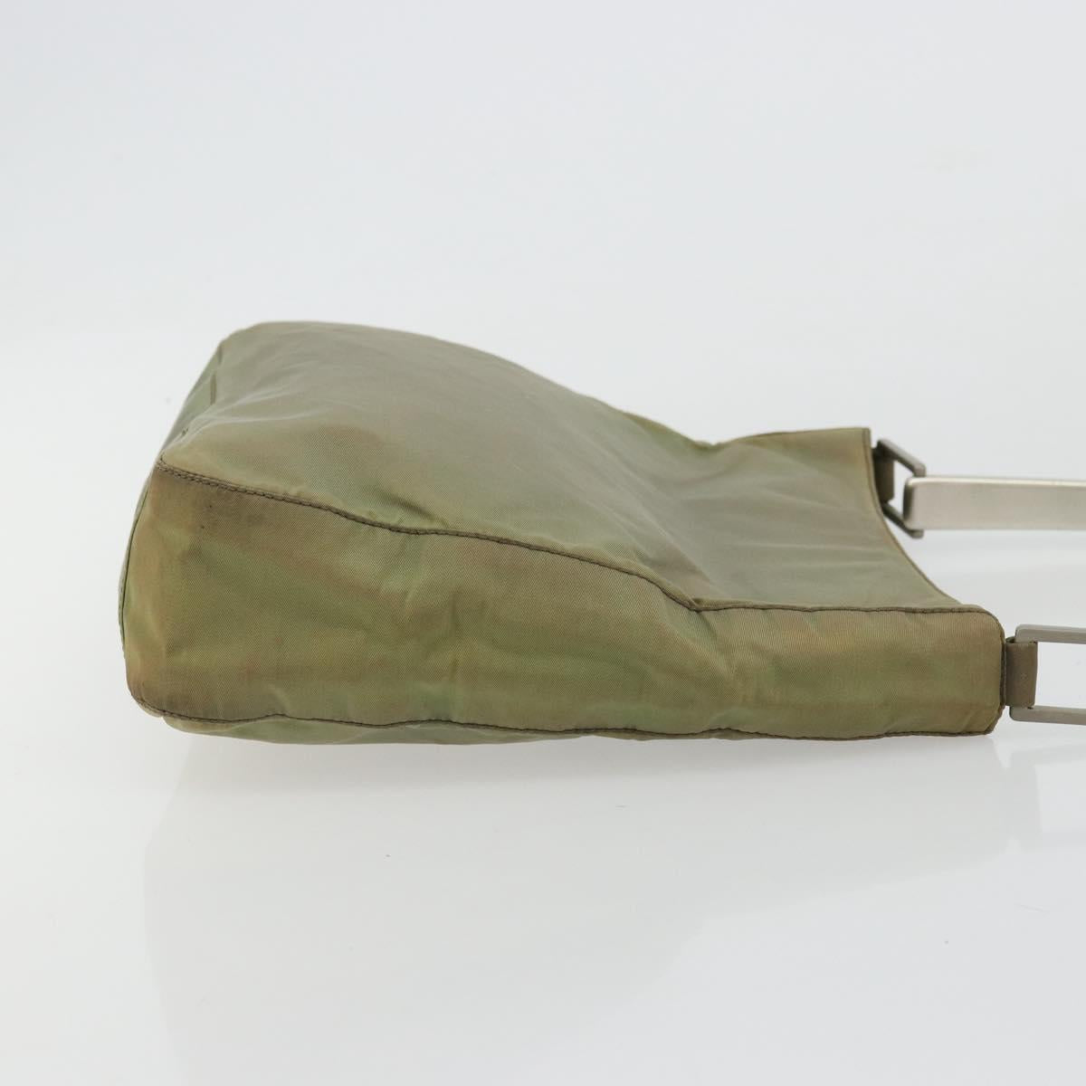 PRADA Shoulder Bag Nylon Green