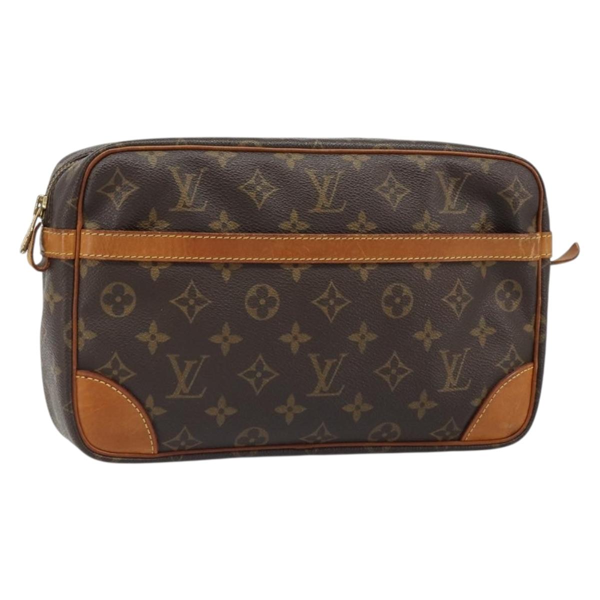 Louis Vuitton Monogram Compiegne 28 Clutch Bag M51845 LV
