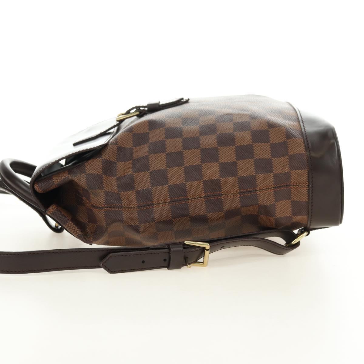 Louis Vuitton Damier Ebene Soho Backpack N51132 LV