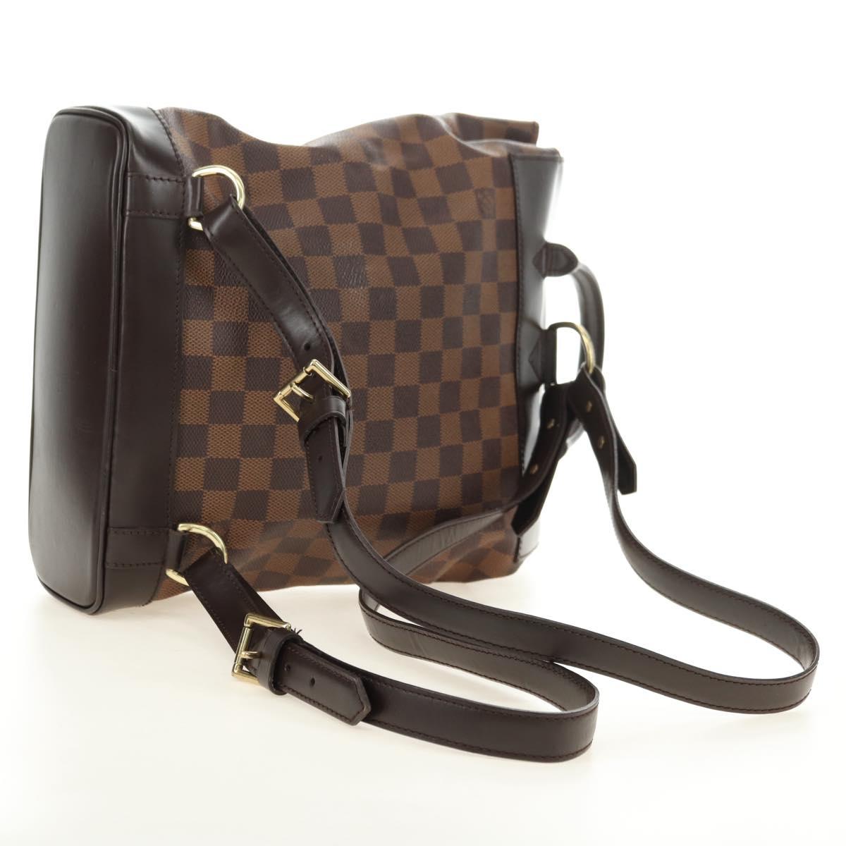 Louis Vuitton Damier Ebene Soho Backpack N51132 LV
