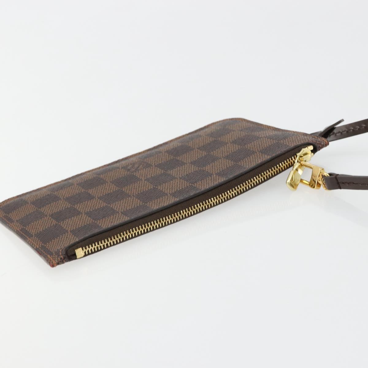 Louis Vuitton Damier Ebene Neverfull PM Pouch LV