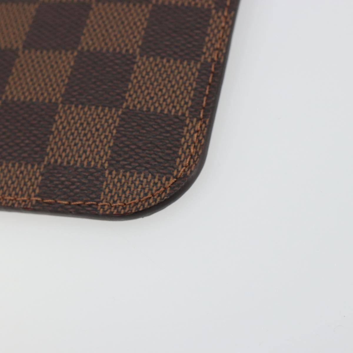 Louis Vuitton Damier Ebene Neverfull PM Pouch LV