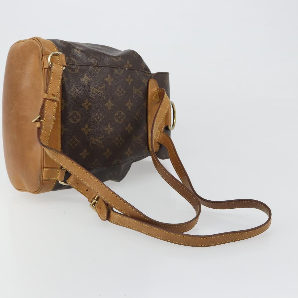Louis Vuitton Monogram Montsouris MM Backpack M51136 LV