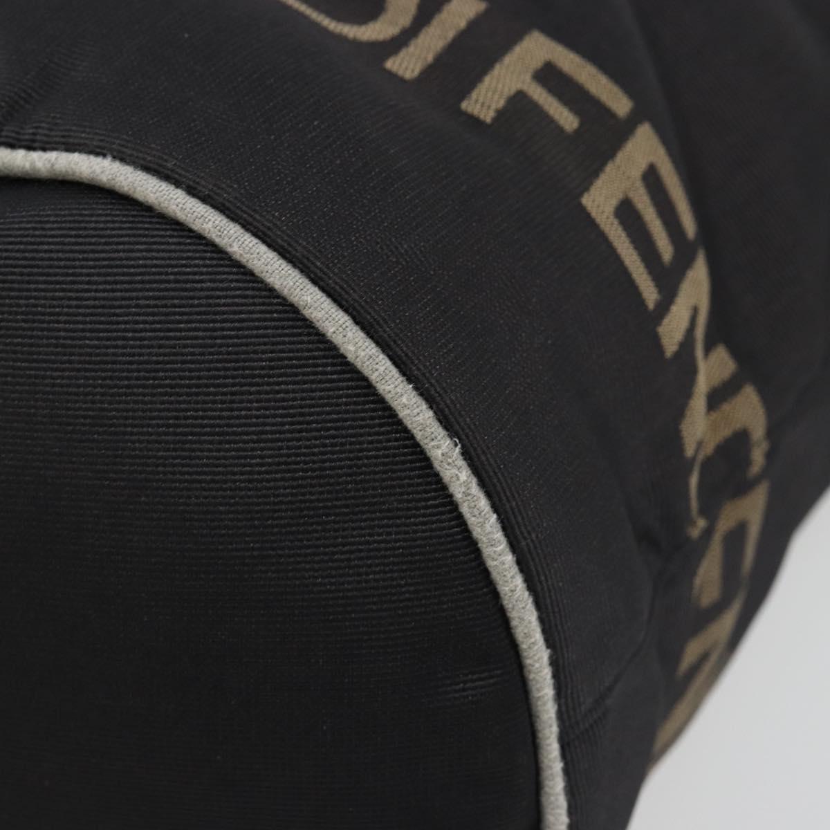 FENDI Hand Bag Canvas Black