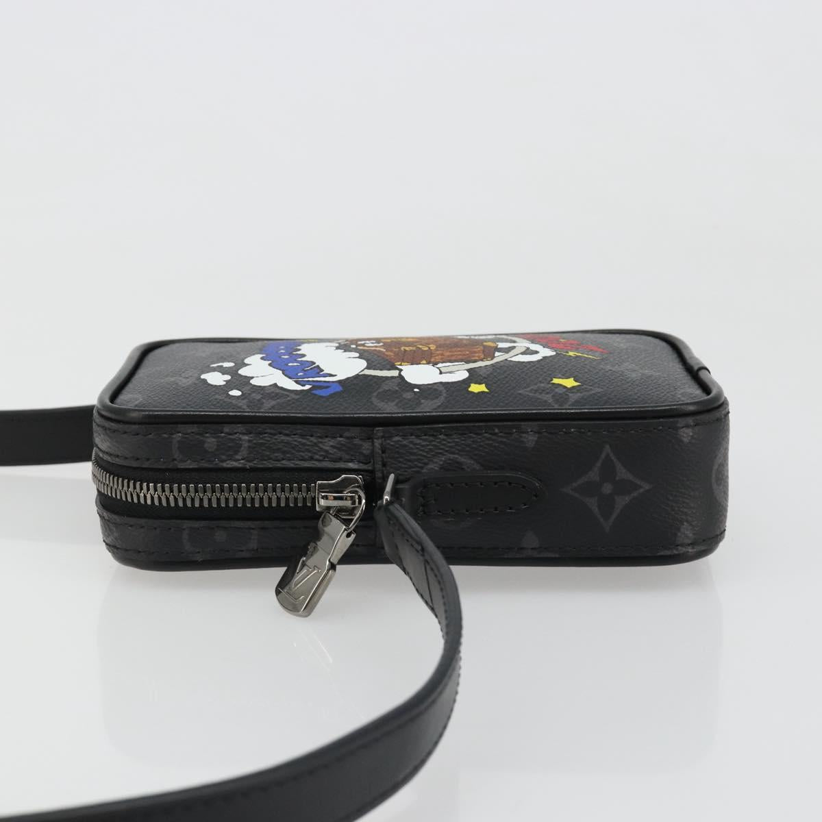 Louis Vuitton Monogram Eclipse Danube PPM Shoulder Bag M45928 LV