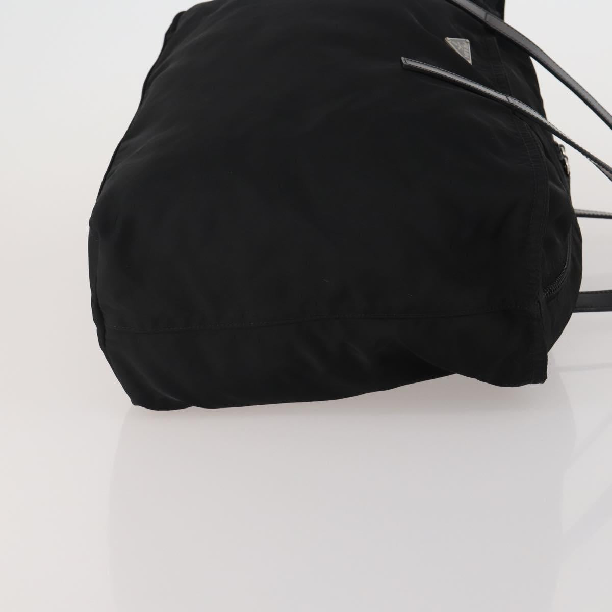 PRADA Hand Bag Nylon 2 Set Black Yellow