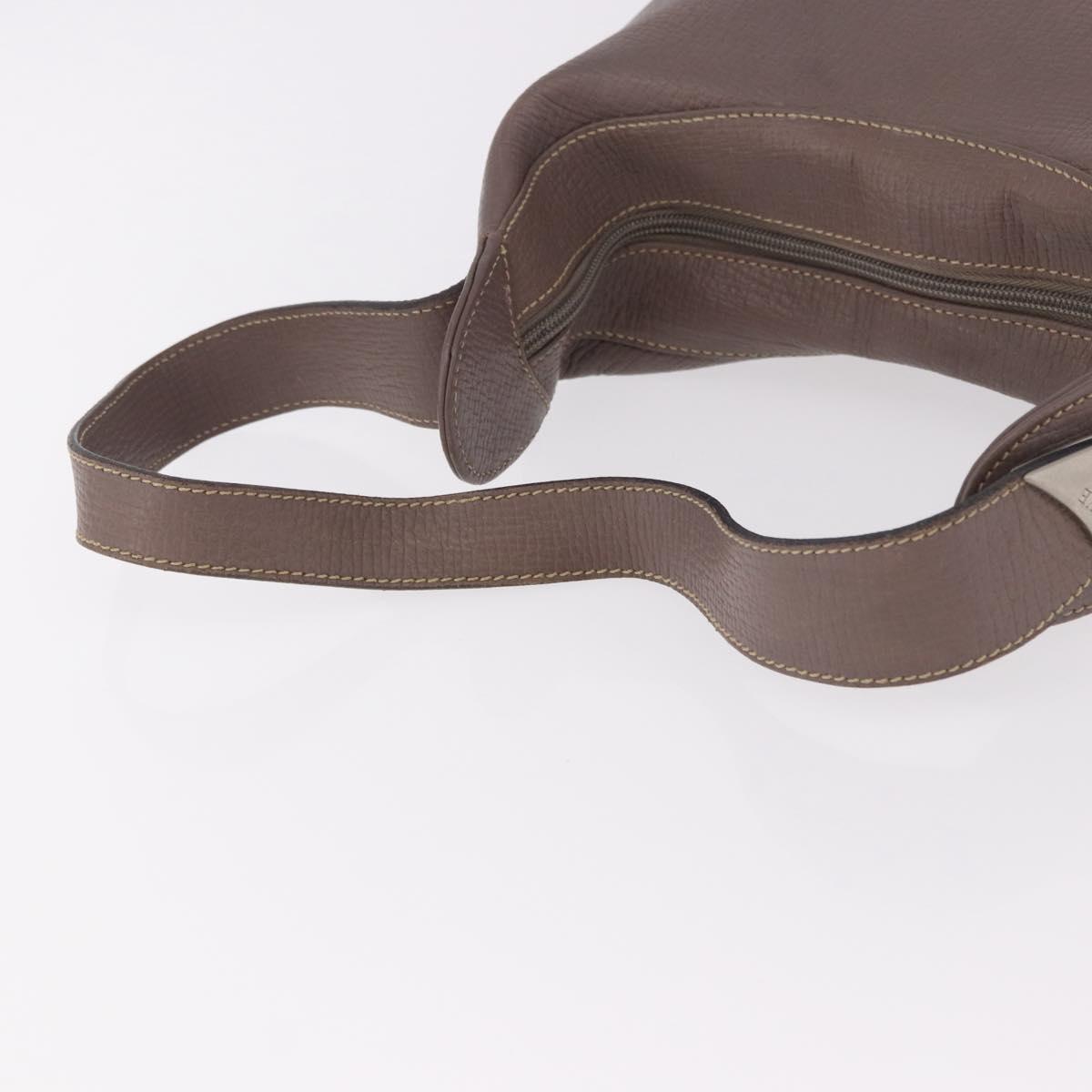 LOEWE Shoulder Bag Leather Purple gray