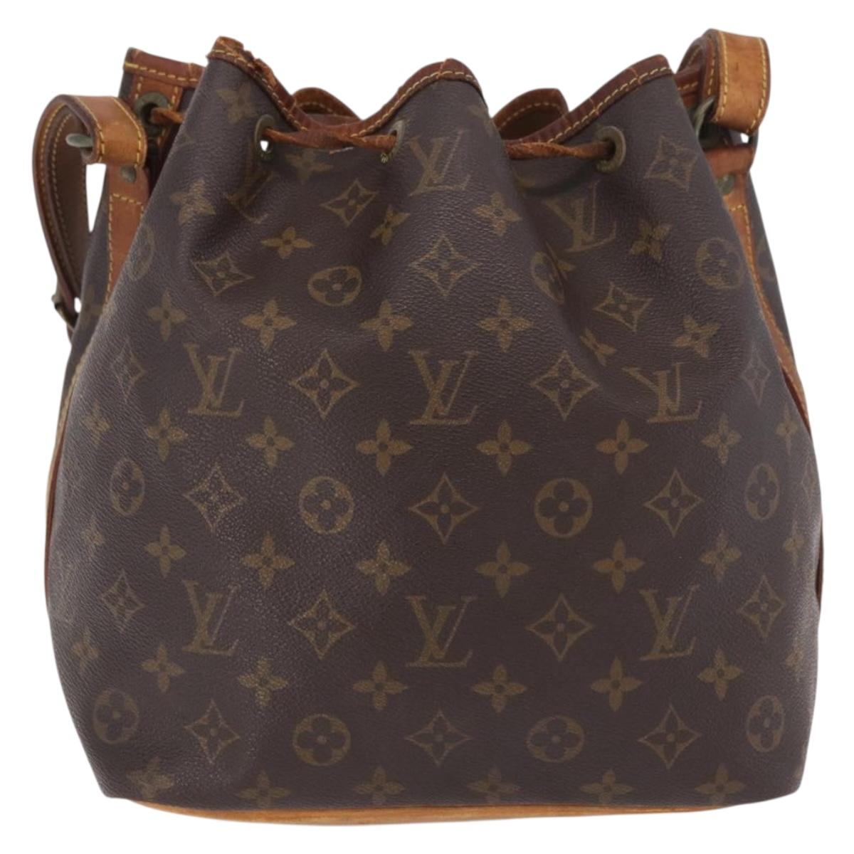 Louis Vuitton Monogram Petit Noe Shoulder Bag M42226 LV