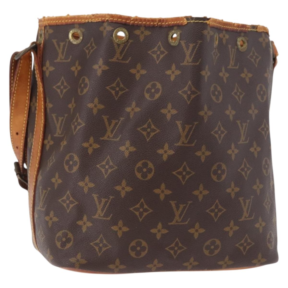 Louis Vuitton Monogram Petit Noe Shoulder Bag M42226 LV