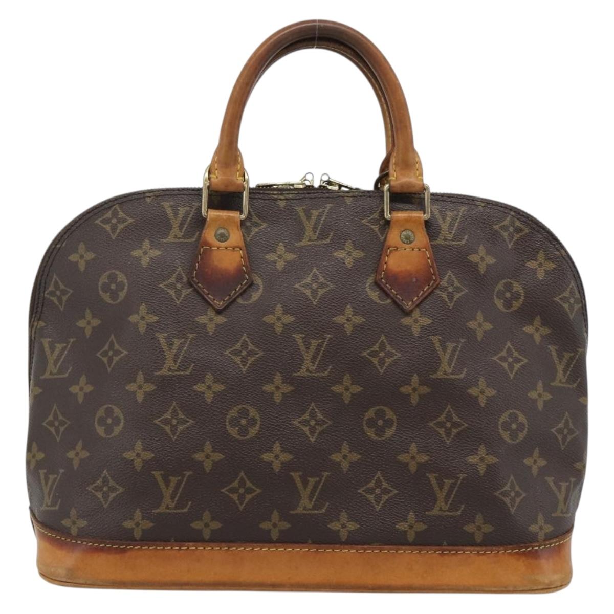 Louis Vuitton Monogram Alma Hand Bag M51130 LV