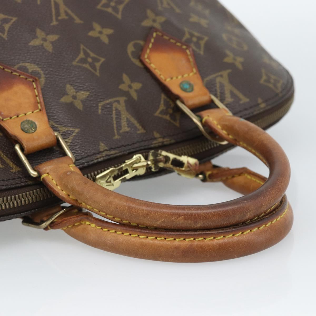 Louis Vuitton Monogram Alma Hand Bag M51130 LV
