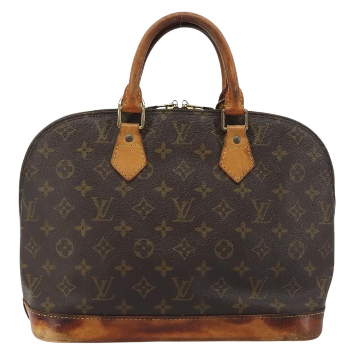 Louis Vuitton Monogram Alma Hand Bag M51130 LV