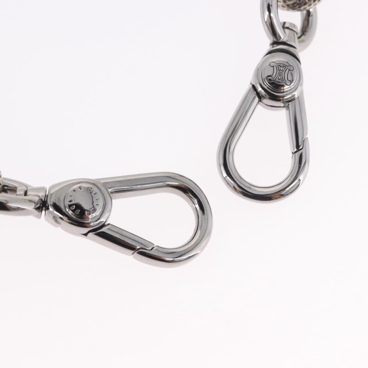 CELINE Bag Chain Shoulder Strap metal Silver CC