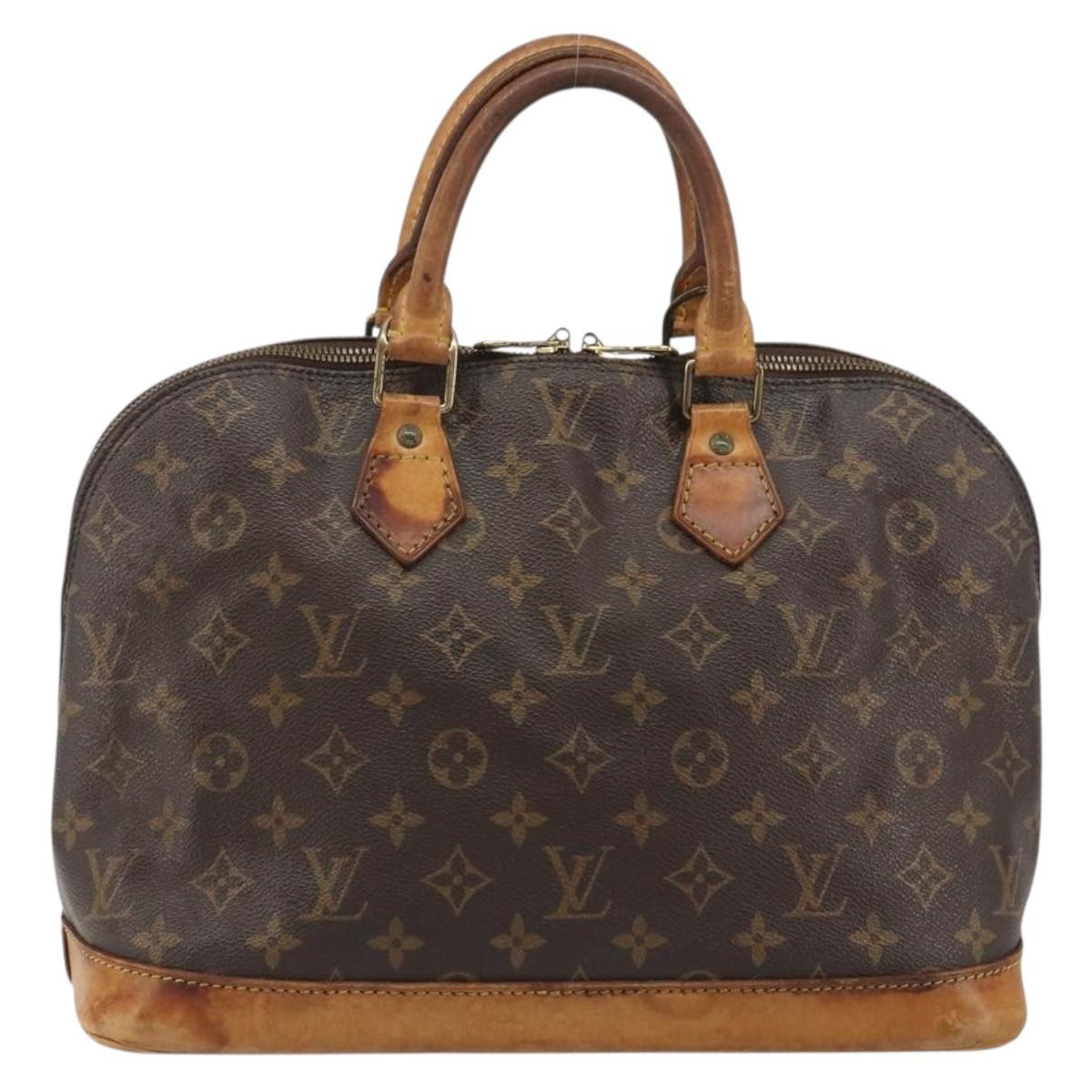Louis Vuitton Monogram Alma Hand Bag M51130 LV