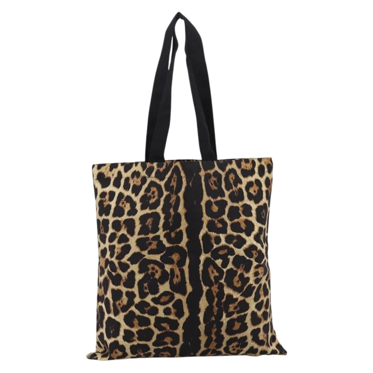 SAINT LAURENT Tote Bag Canvas Beige