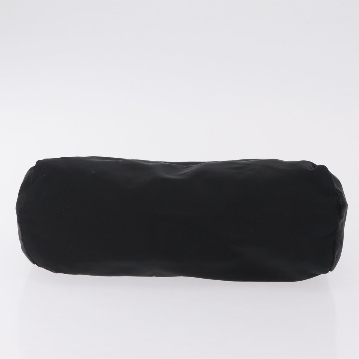 PRADA Pouch Nylon 4 Set Black Silver gold