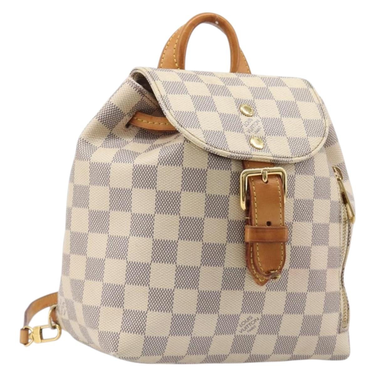 Louis Vuitton Damier Azur Speron BB Backpack N44026 LV