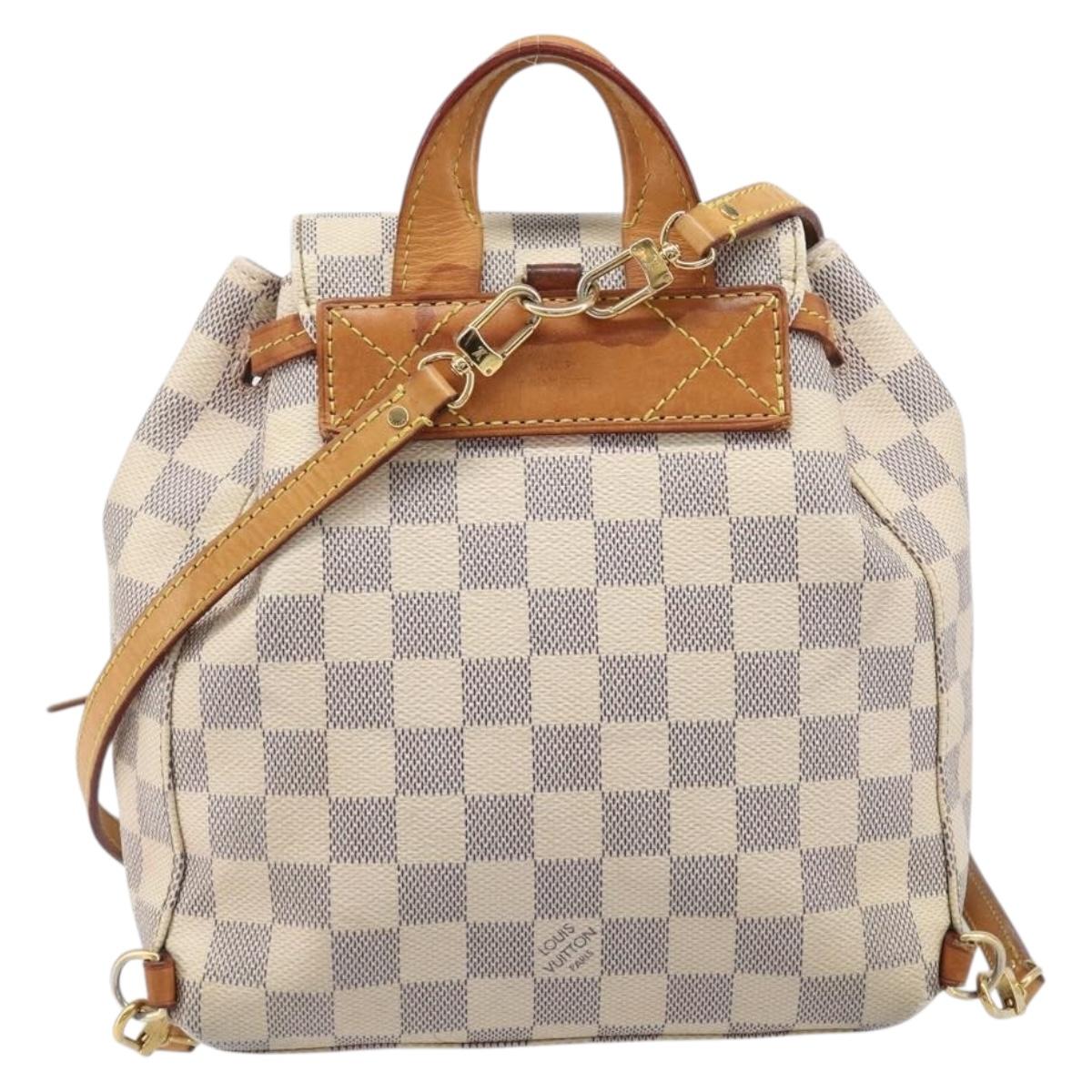 Louis Vuitton Damier Azur Speron BB Backpack N44026 LV