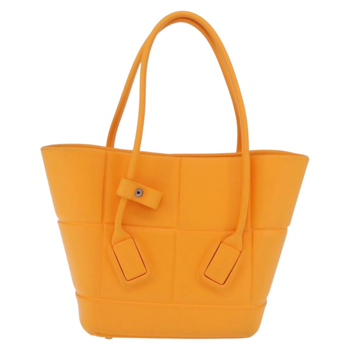 Bottega Veneta Hand Bag Rubber Orange