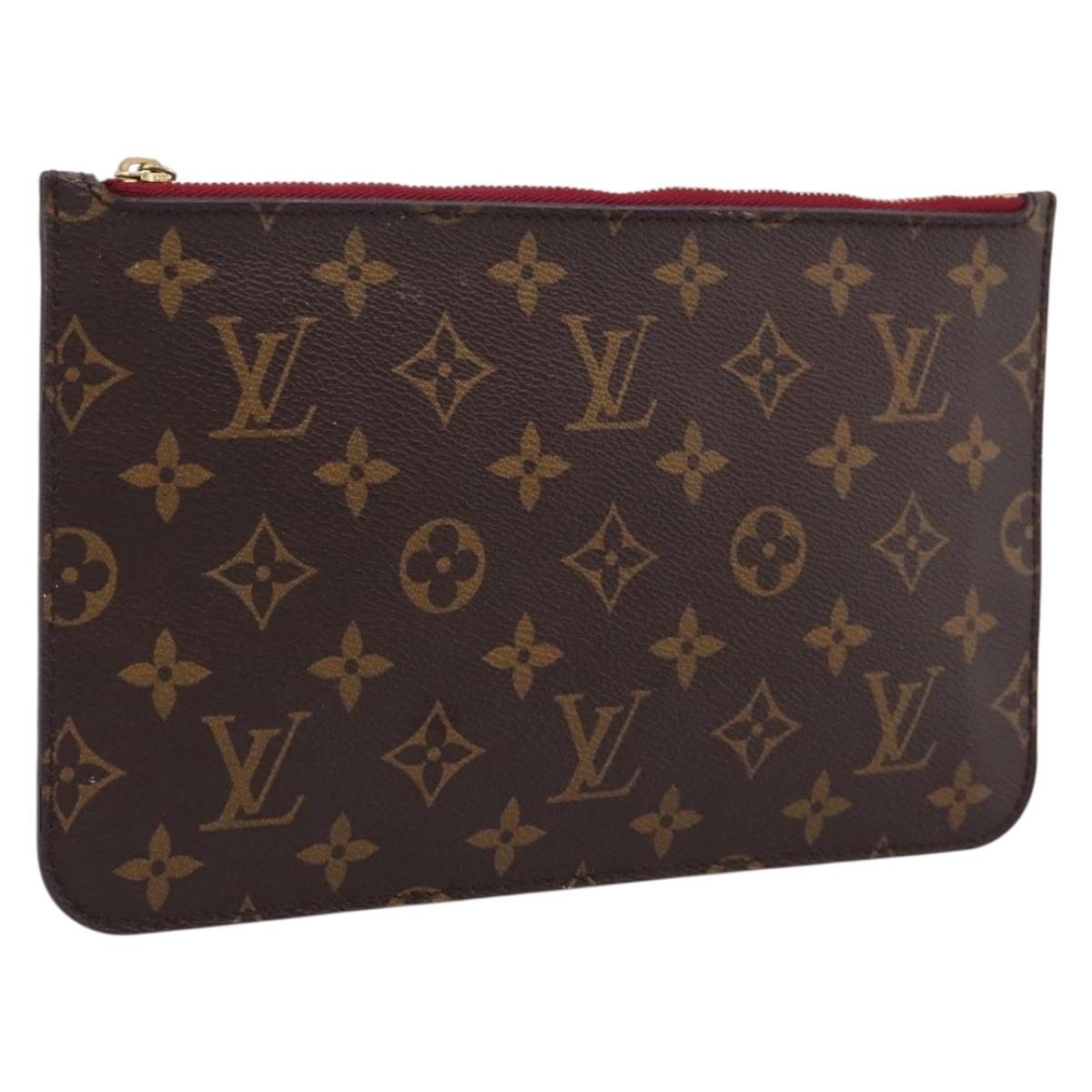 Louis Vuitton Monogram Neverfull MM Pouch Accessory Pouch LV