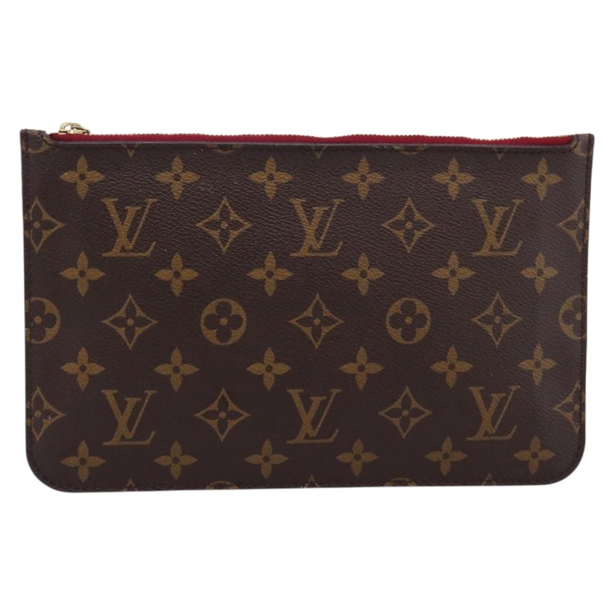 Louis Vuitton Monogram Neverfull MM Pouch Accessory Pouch LV