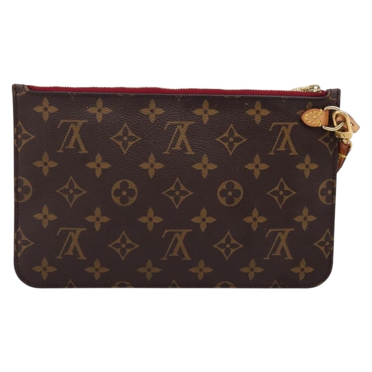Louis Vuitton Monogram Neverfull MM Pouch Accessory Pouch LV