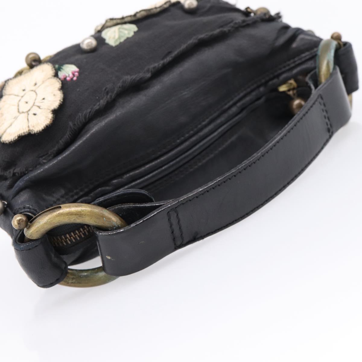 Chloe Hand Bag Leather Black