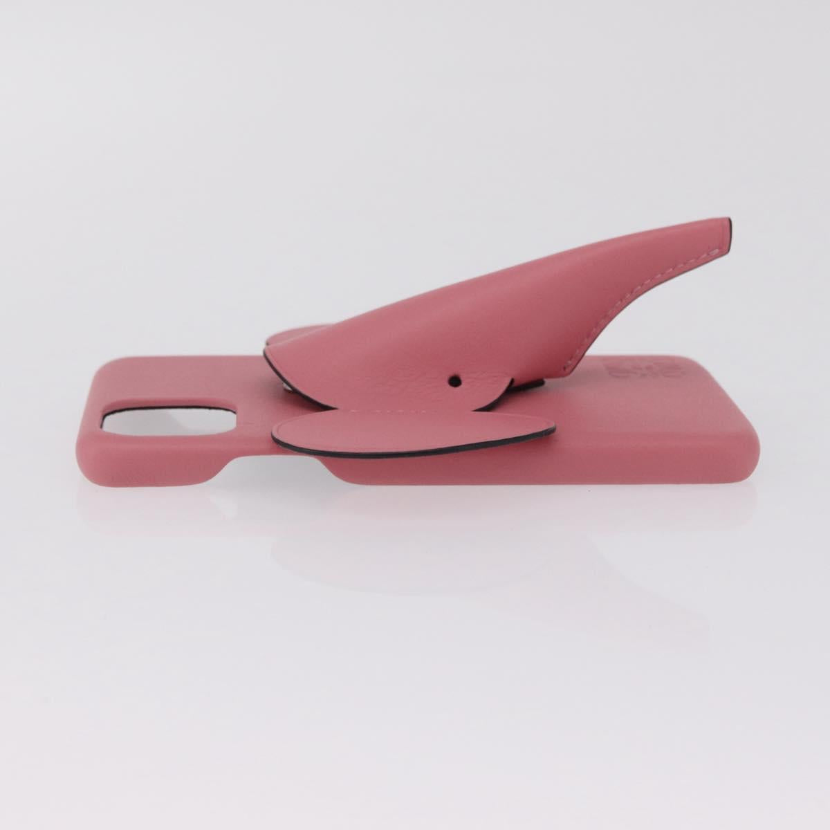LOEWE Cell Phone Case Leather iPhone 13 Pro MAX Pink