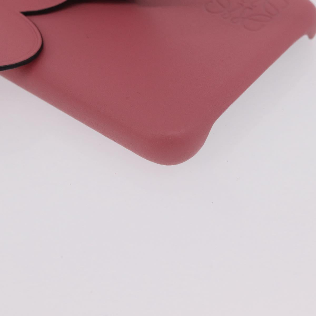 LOEWE Cell Phone Case Leather iPhone 13 Pro MAX Pink