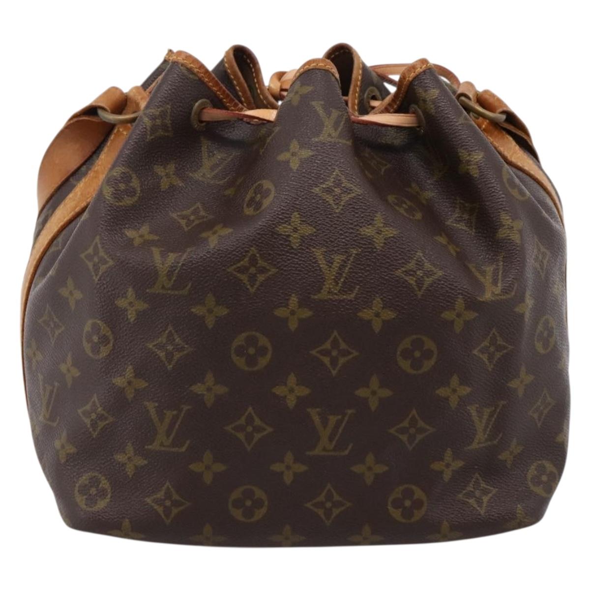 Louis Vuitton Monogram Petit Noe Shoulder Bag M42226 LV