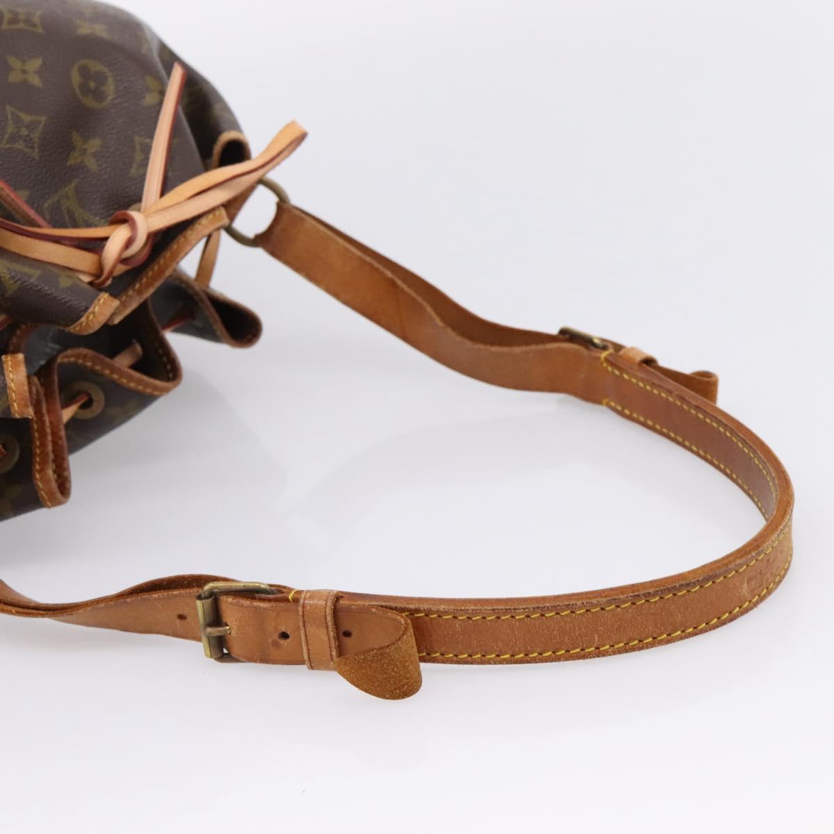 Louis Vuitton Monogram Petit Noe Shoulder Bag M42226 LV