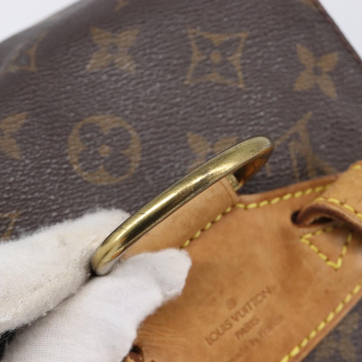 Louis Vuitton Monogram Montsouris MM Backpack M51136 LV