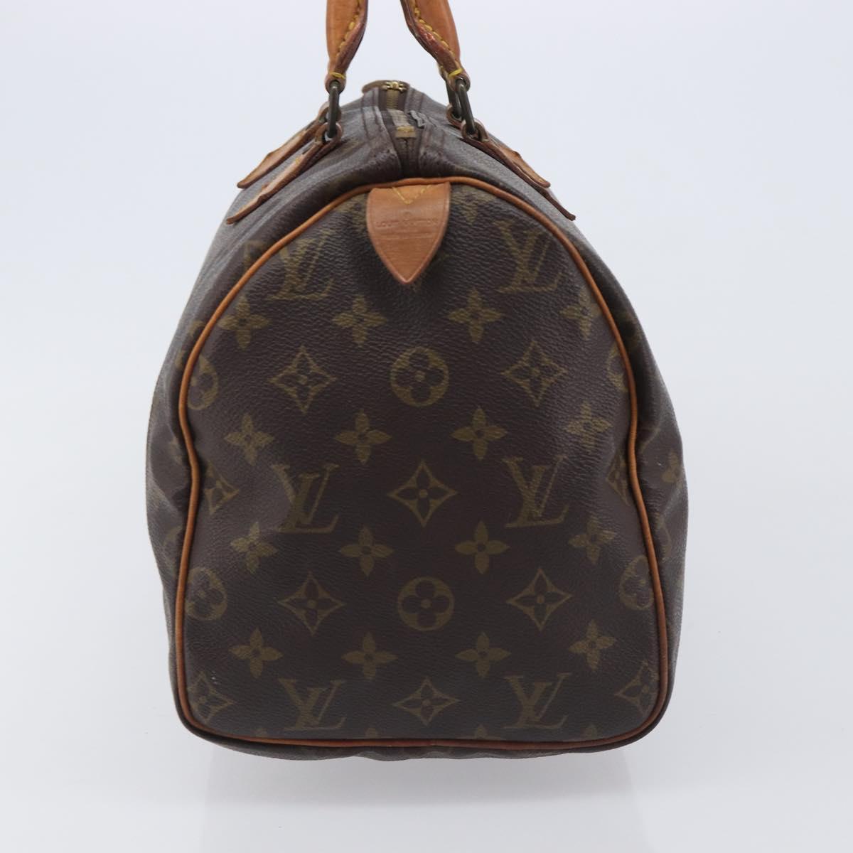 Louis Vuitton Monogram Speedy 30 Hand Bag M41526 LV