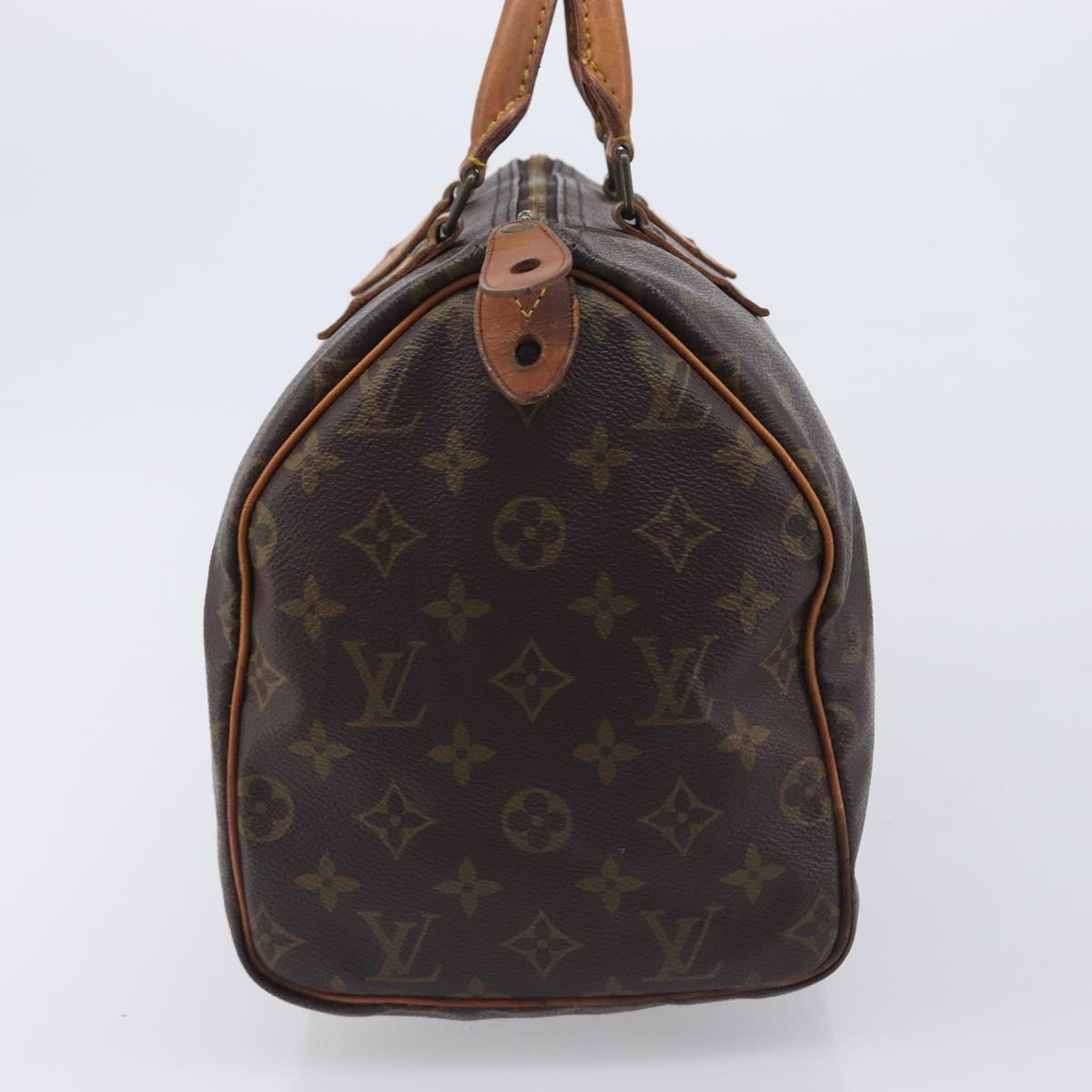Louis Vuitton Monogram Speedy 30 Hand Bag M41526 LV