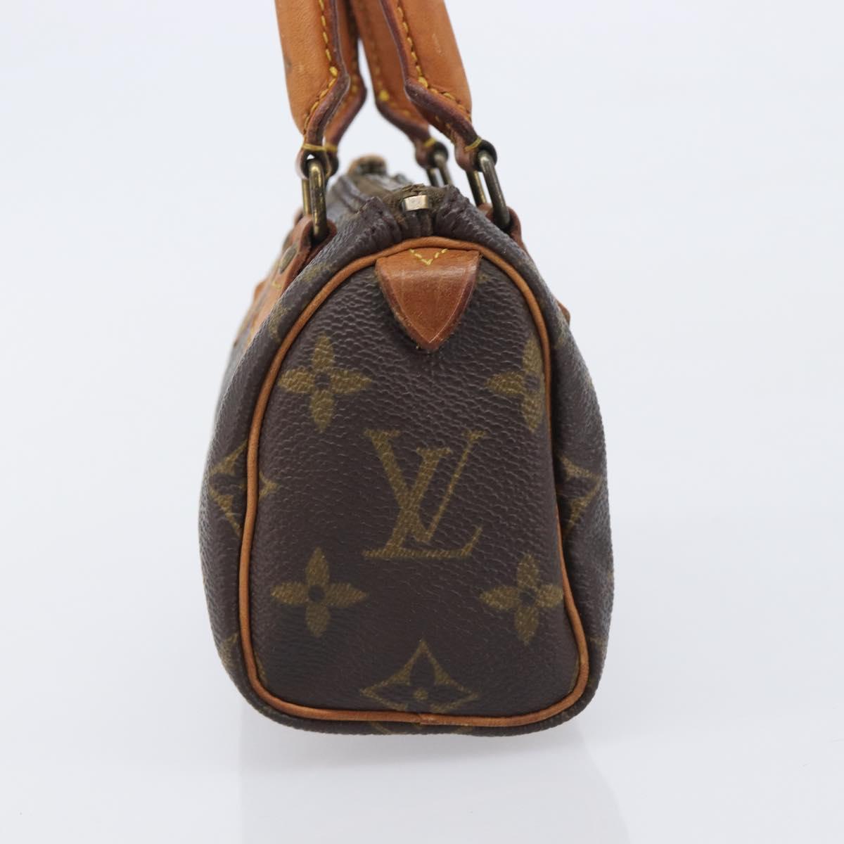 Louis Vuitton Monogram Mini Speedy Hand Bag M41534 LV