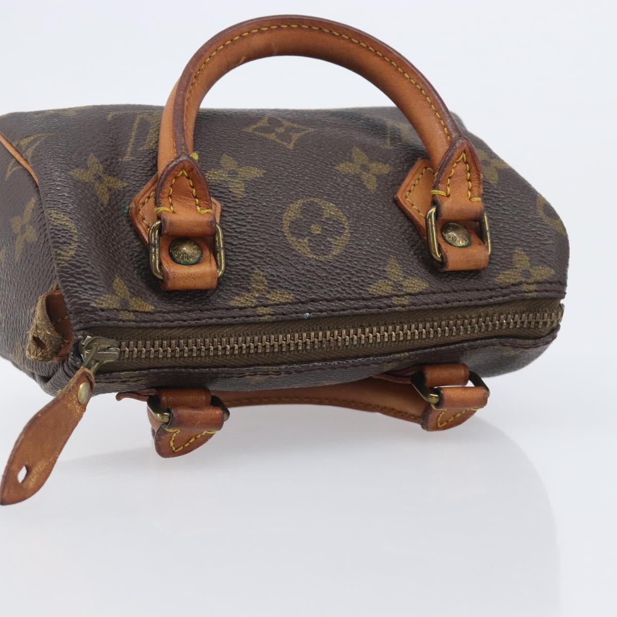 Louis Vuitton Monogram Mini Speedy Hand Bag M41534 LV